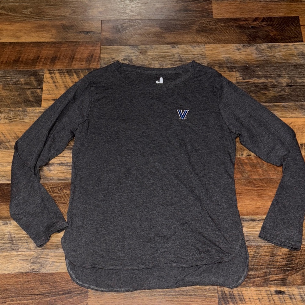 johnnie-O Villanova Charcoal Long‎ Sleeve Tee